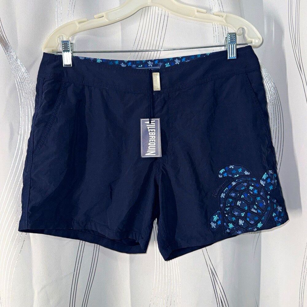 Vilebrequin men’s size M Navy Solid Swim Shorts